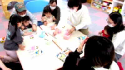 子育て支援センター☆春はもうすぐ？親子でチャレンジ！